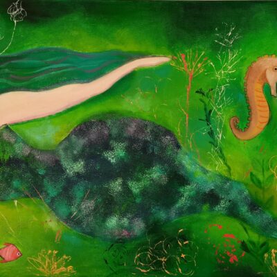 In the sea